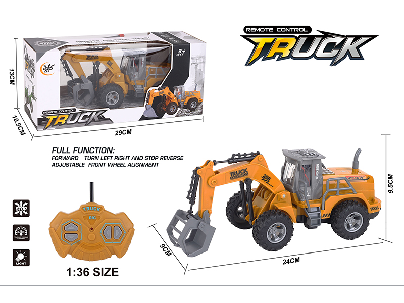1:36 4CH Remote Control Engineering Truck