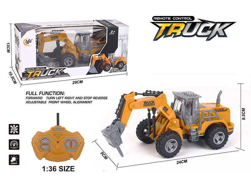 1:36 4CH Remote Control Engineering Truck
