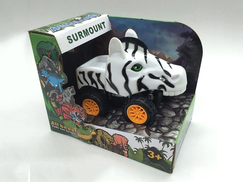 Friction Animal Car(Zebra)