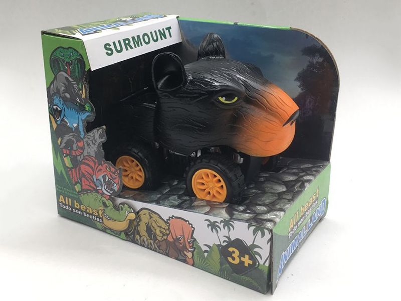 Friction Animal Car(Black Bear )