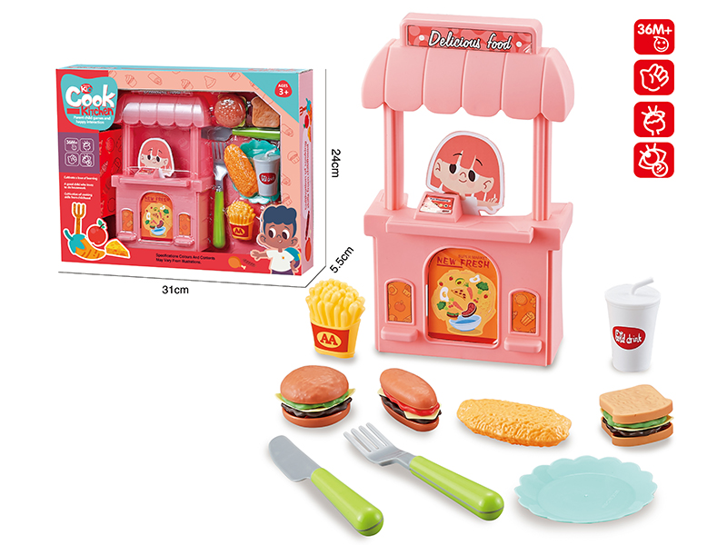 Burger Shop(Pink)