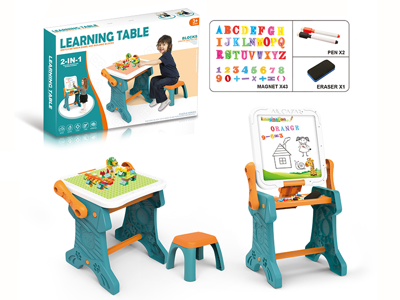 Magnetism Drawing Board Building Blocks Table