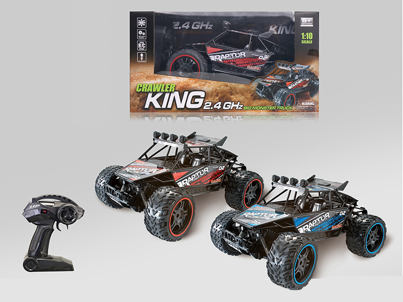 1:10 2.4G Four-Channel Remote Control High-Speed Car(Big Monster Truck)