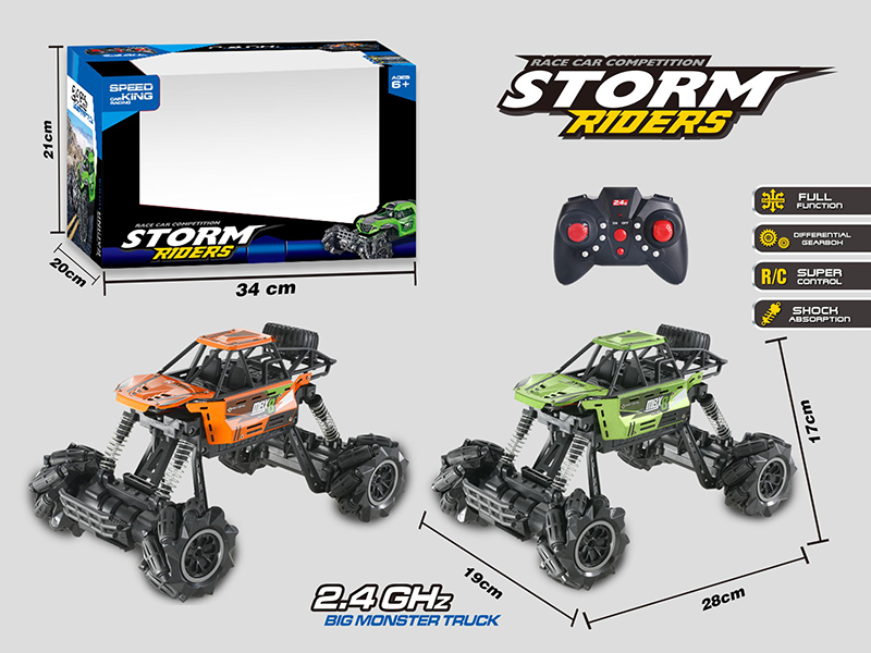 1:16 2.4G Remote Control Climbing Alloy Car