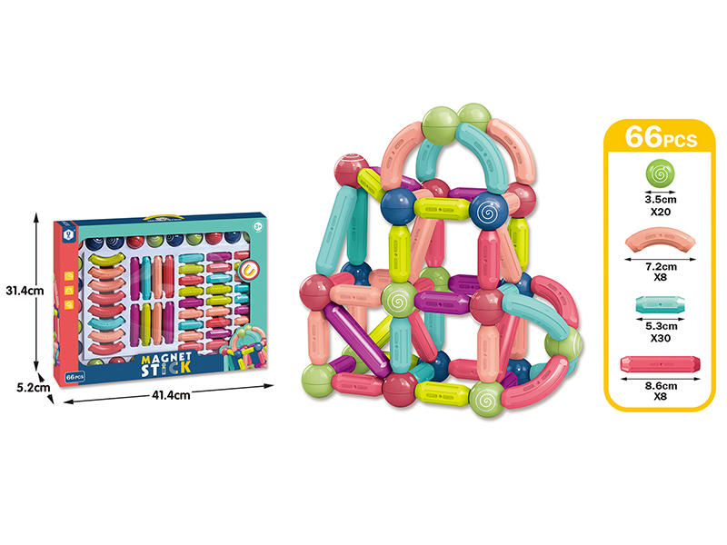 Magnetism Stick 66pcs
