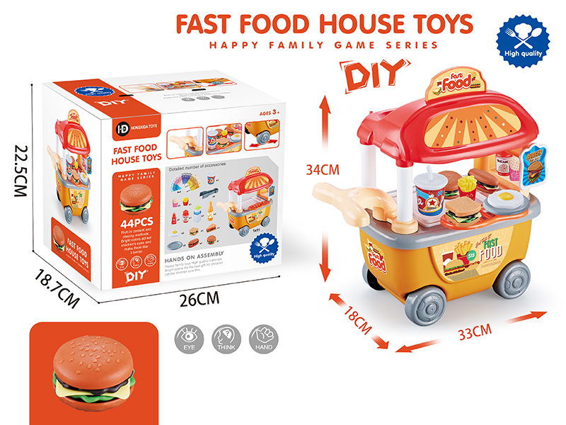 Fast Food House Toys(DIY)