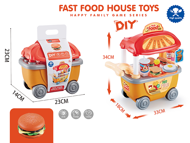 Fast Food House Toys(DIY)