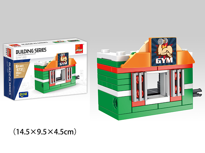 Gym Building Blocks 56pcs