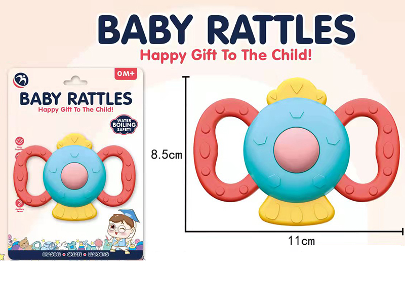 Teether Candy Baby Rattle