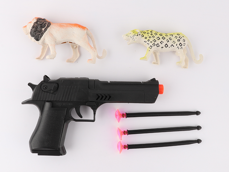 Soft Bullet Gun + Animals