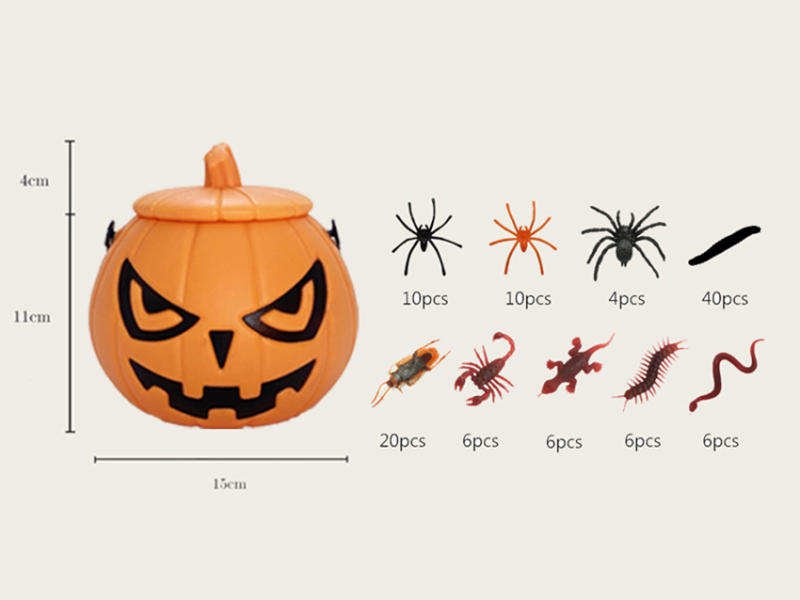 Halloween Pumpkin Bucket Set