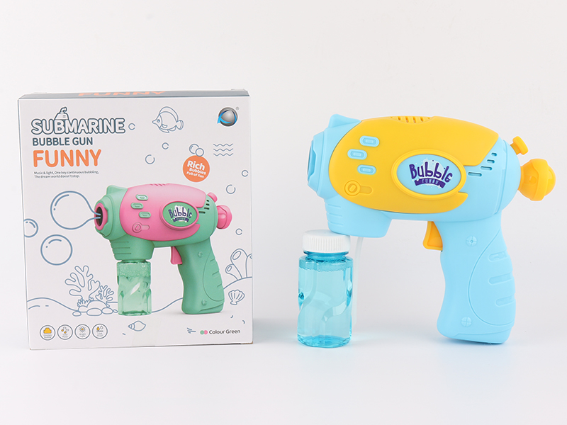 Cartoon Submarine Bubble Gun