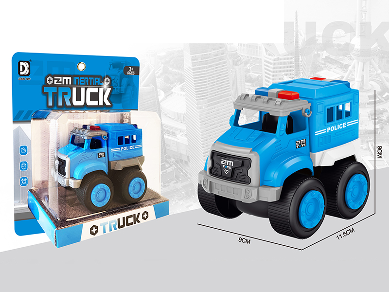 Friction Ctiy Police Car