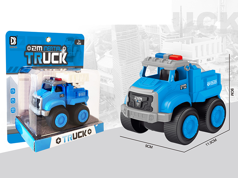 Friction Ctiy Police Car