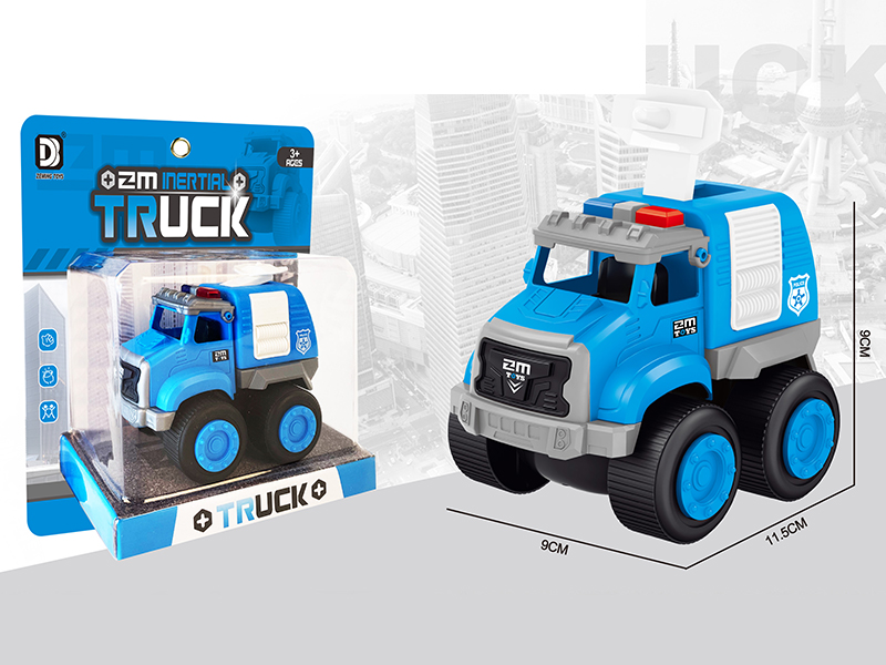 Friction Ctiy Police Car