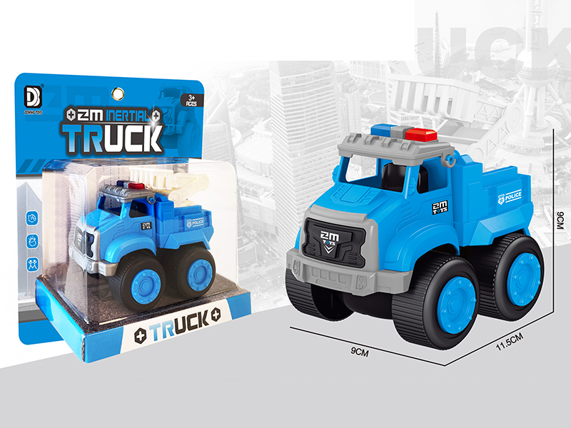 Friction Ctiy Police Car