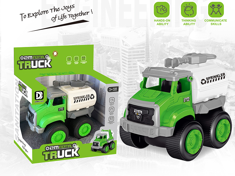 Friction City Sanitation Truck