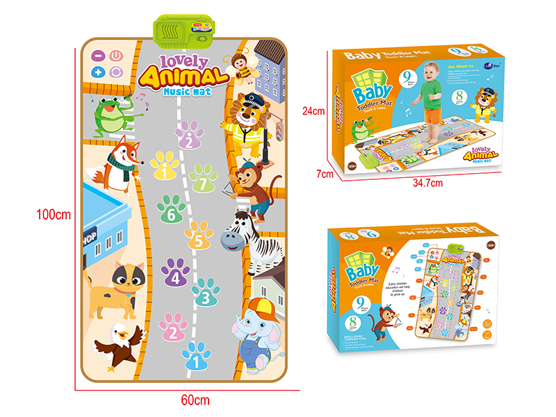 Cartoon Children Toddler Music Blanket