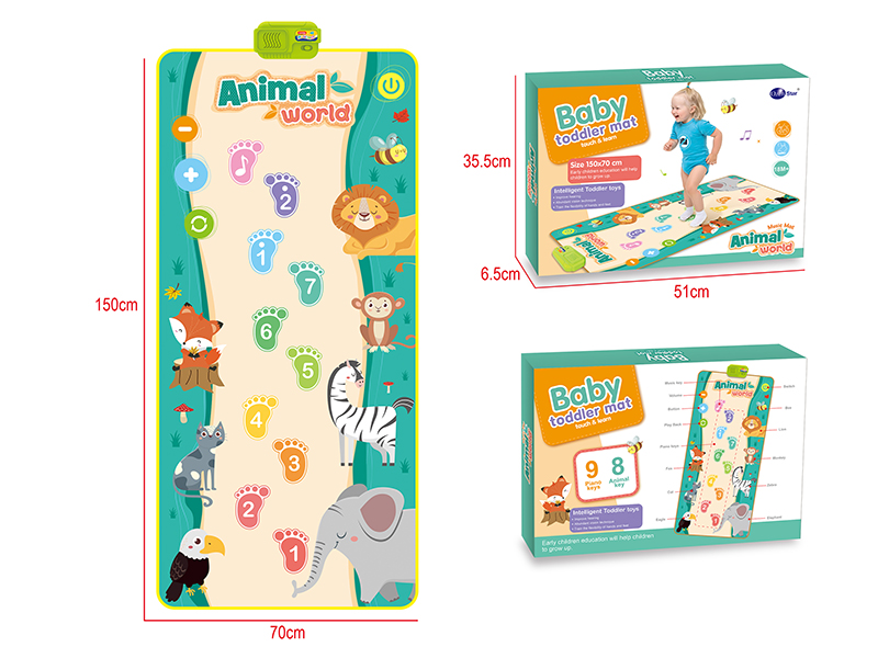 Cartoon Children Toddler Music Blanket