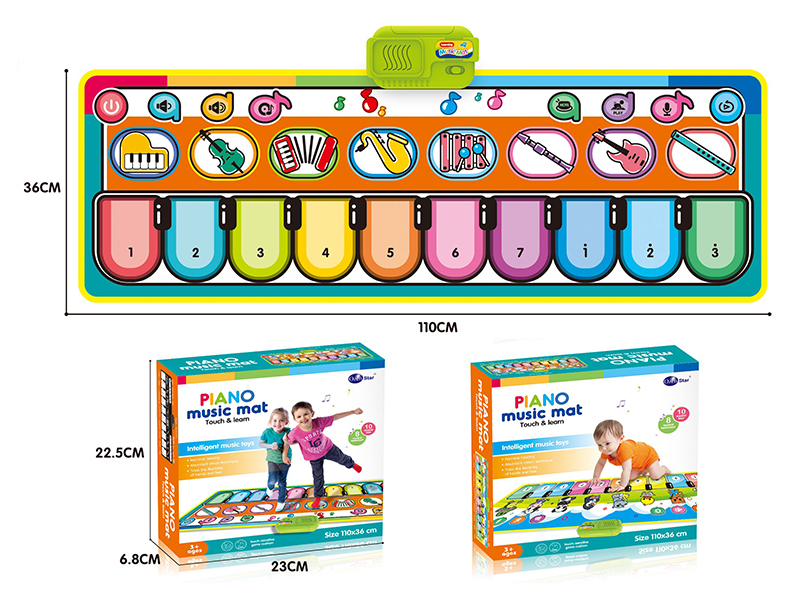 Fashion Children Music Electric Piano Blanket