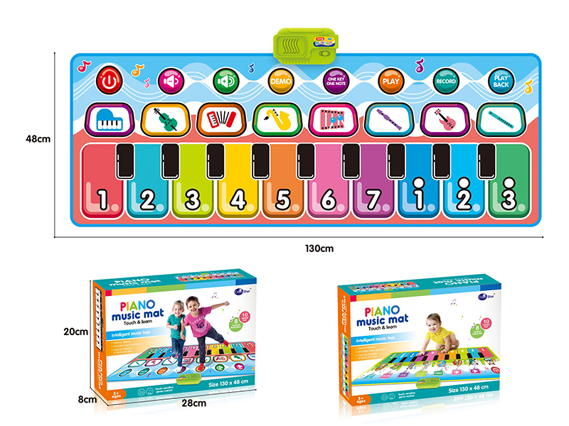 Fashion Children Music Electric Piano Blanket