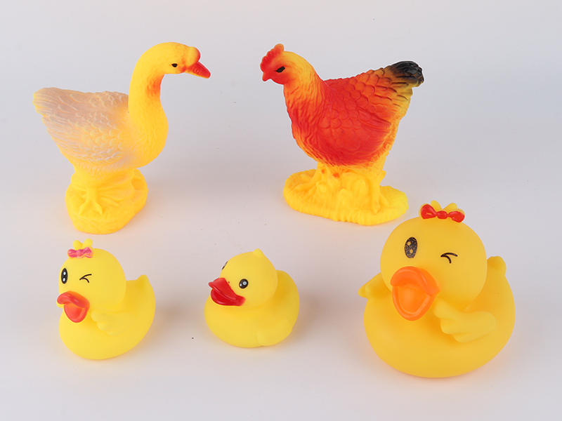 Vinyl Hen Duck Goose