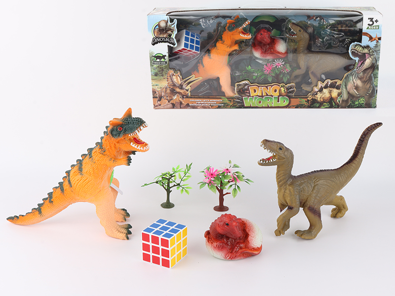 Vinyl Dinosaur With Sound ,Light