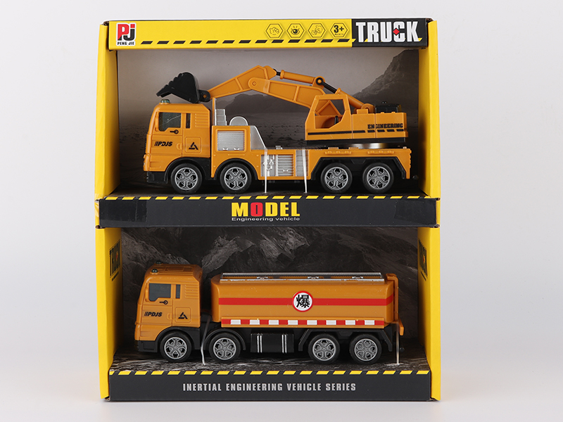 Friction Tanker + Excavator