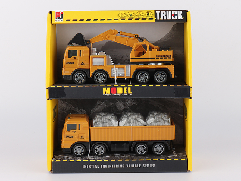 Friction Transport Vehicle + Excavator