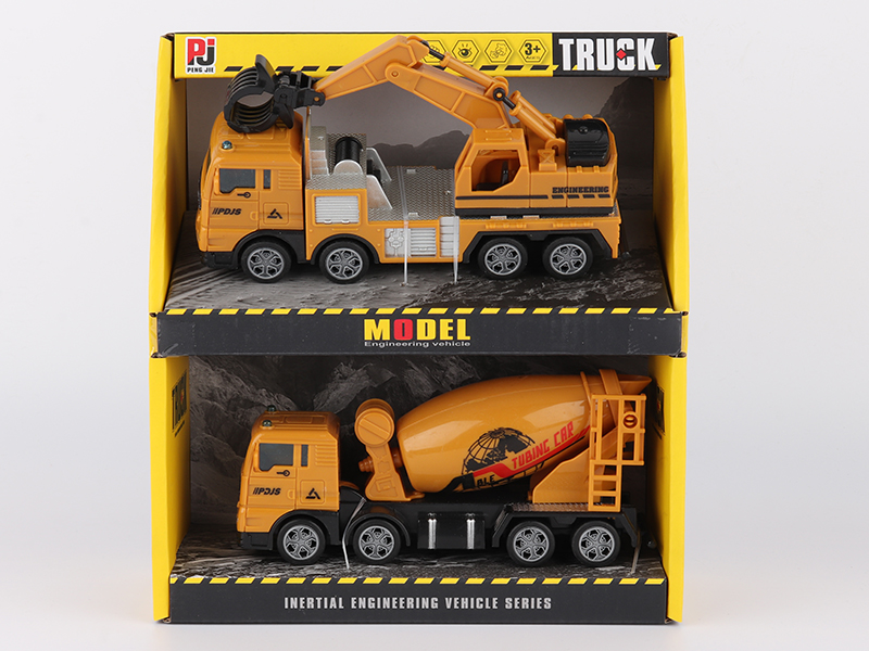 Friction Concrete Mixer + Grab Pipe Machine