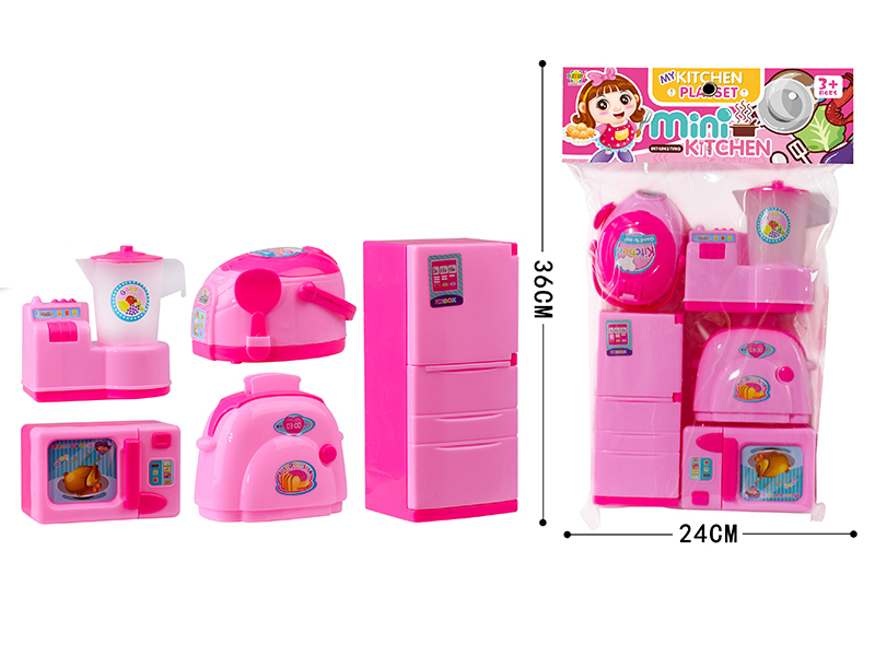 Girls Kitchen Playset