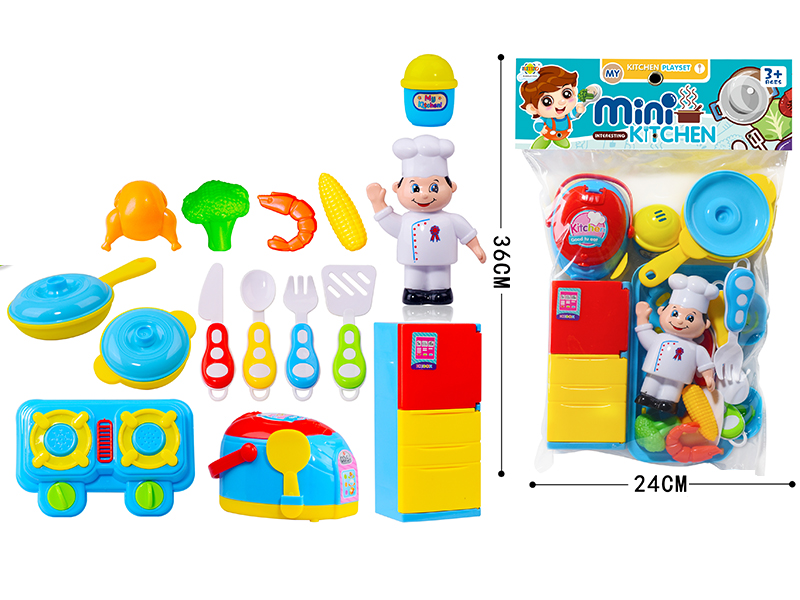 Boy Kitchen Playset
