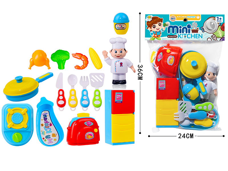 Boy Kitchen Playset