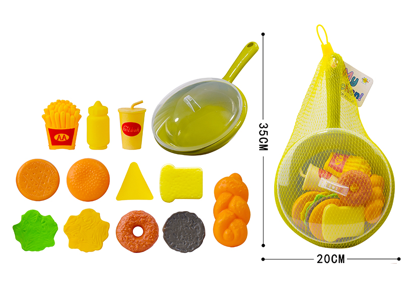Pan Burgers Play House Toy