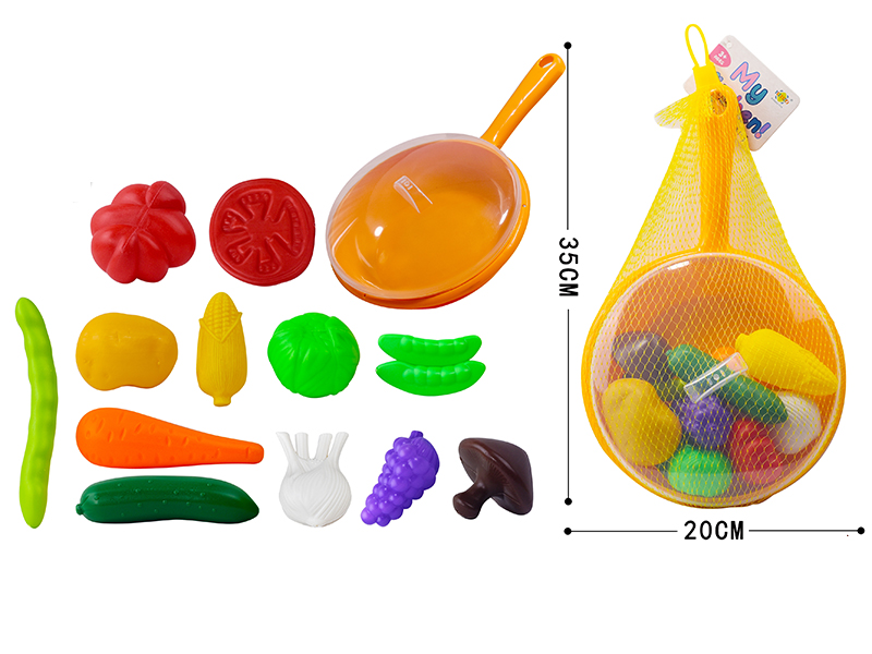 Pan Vegetable Play House Toy
