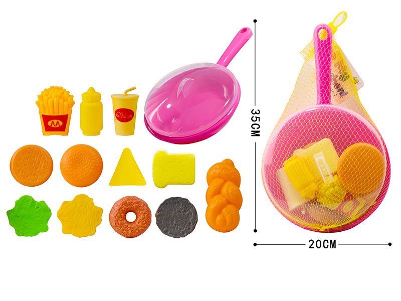 Pan Burgers Play House Toy