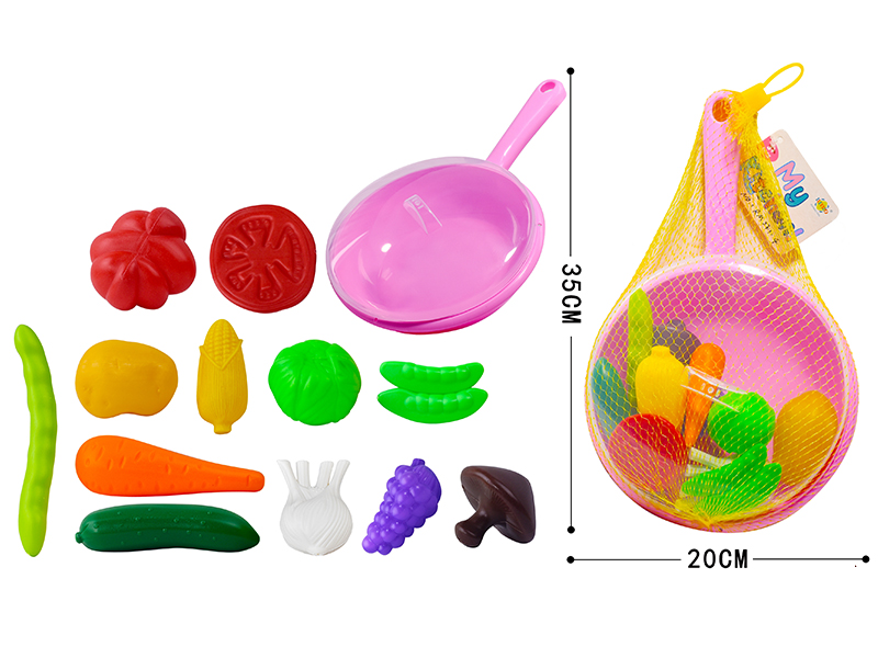 Pan Vegetable Play House Toy