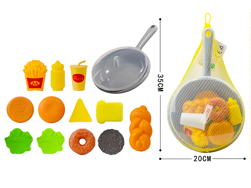 Pan Burgers Play House Toy