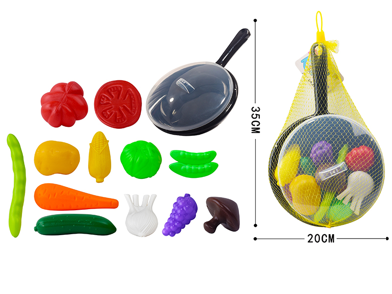 Pan Vegetable Play House Toy