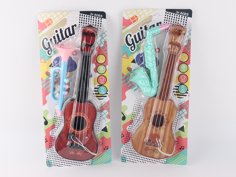 Classic Wood Grain Ukulele + Small Musical Instrument