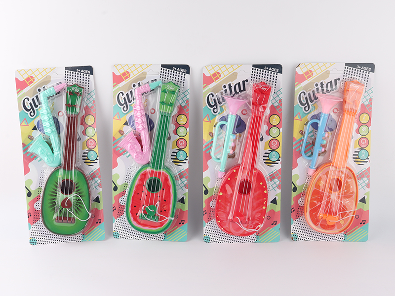 Circle Fruit Ukulele + Small Musical Instrument