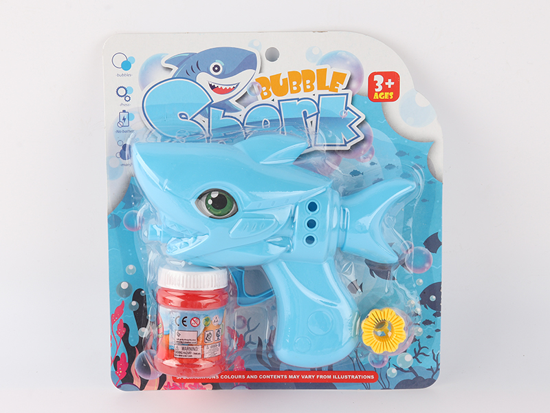 Friction Shark Bubble Gun