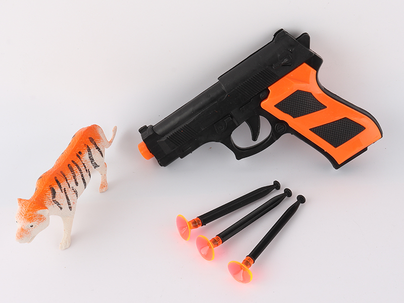 Soft Bullet Gun + Animals