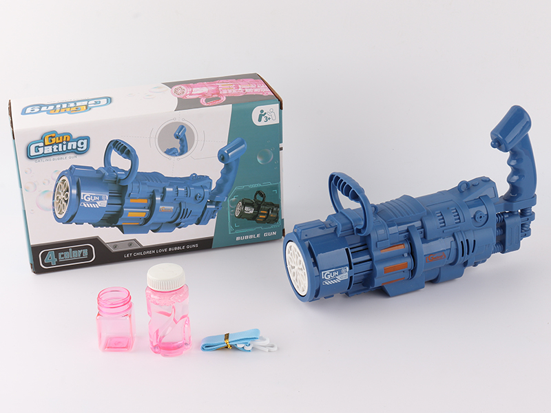 Full-Automatic 6 Hole Gatling Bubble Gun