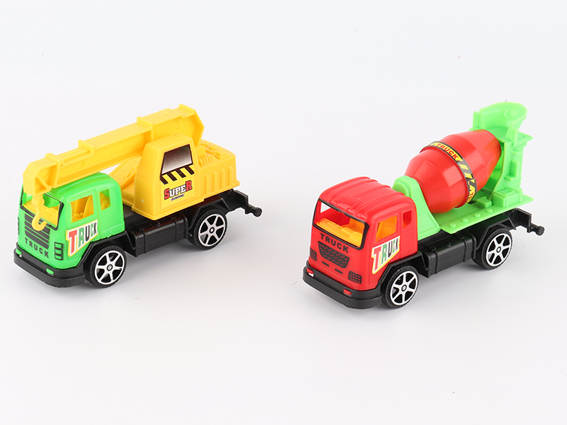 Pull Back Engineering Truck 1pcs