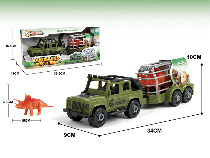 DIY Detachable Cross Country Car + Cage