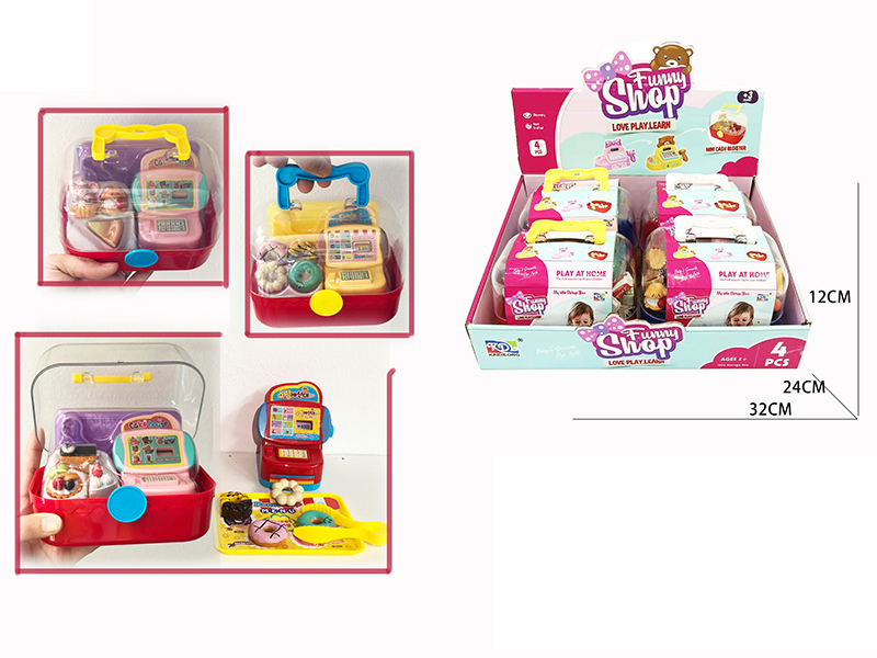 Cash Register Set 4PCS