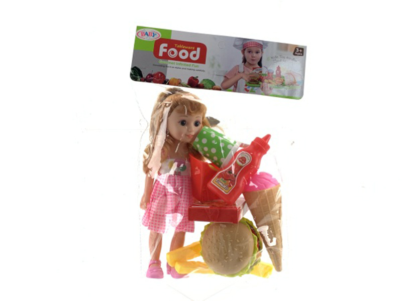 Hamburger Food Set