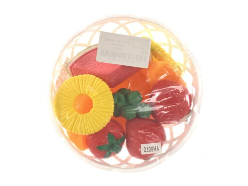 Basket Cutting Fruits Set