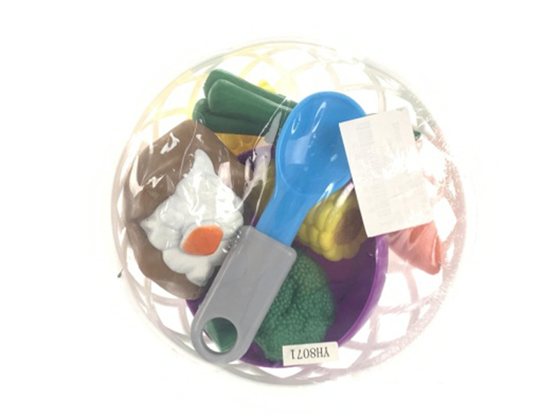 Basket Cutting Vegetable Set